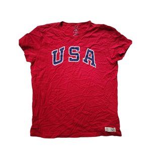 POLO Ralph Lauren Team USA 2016 Olympics Womens Red T-Shirt XL